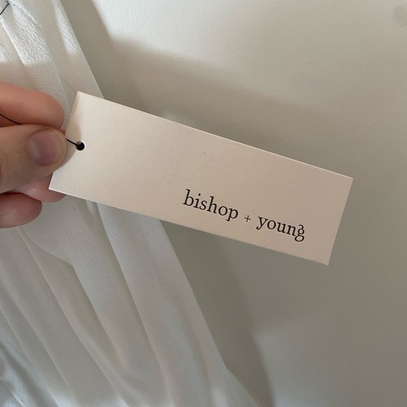 NWT Bishop + Young Lace Up Tank - Picture 5 of 7